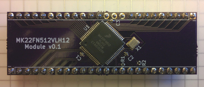 MK22FN512VLH12 Module v0.1