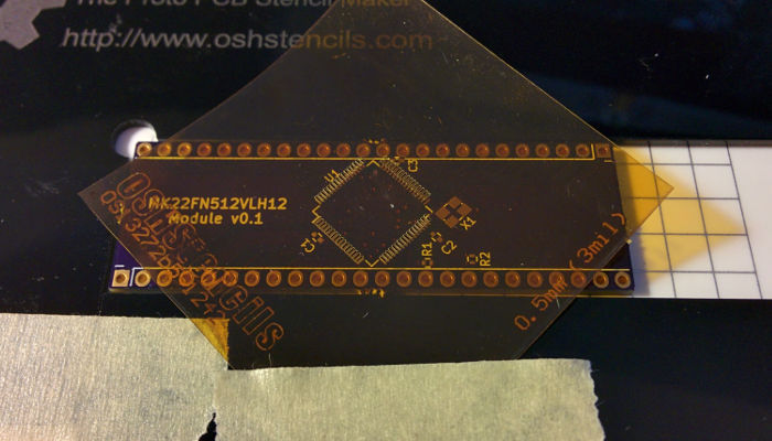 Solder Stencil Jig